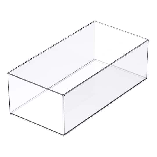12" x 6" Clear Stacking Storage Bin by Simply Tidy™